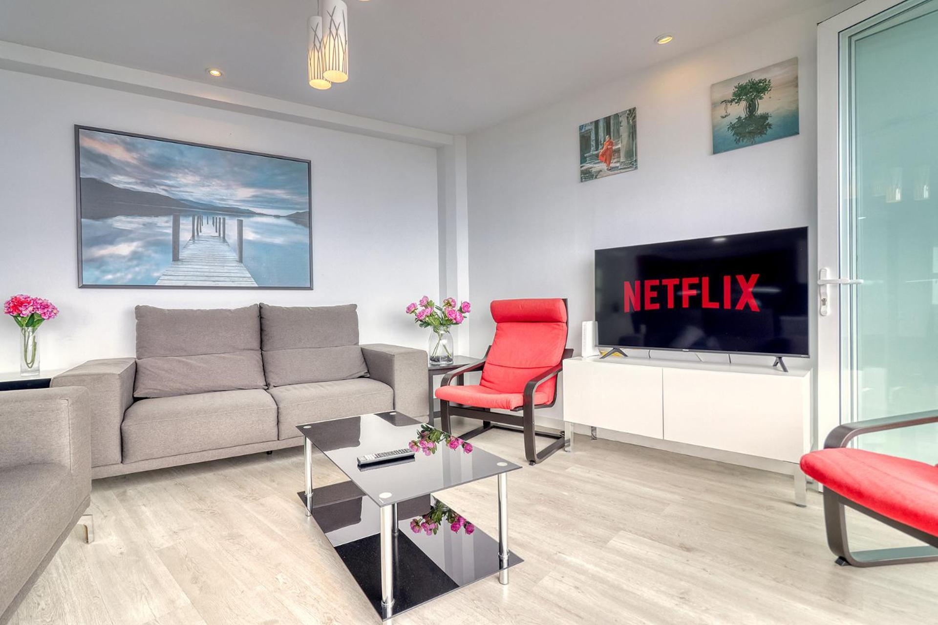 Central Modern Apartment With Private Parking & Ocean View & Coffee Corner Икод де лос Винос Екстериор снимка